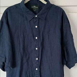 Rodd & Gunn Navy Casual Button Down Shirt